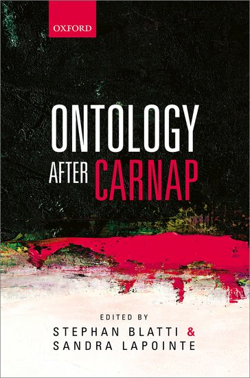 Book Cover, Ontology after Carnap